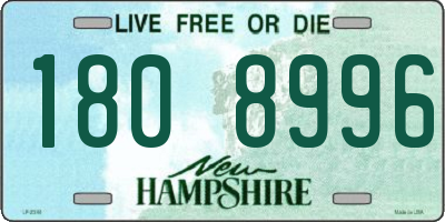 NH license plate 1808996