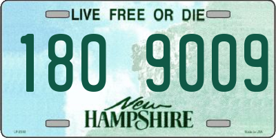 NH license plate 1809009