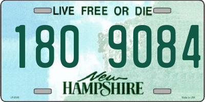 NH license plate 1809084