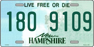 NH license plate 1809109