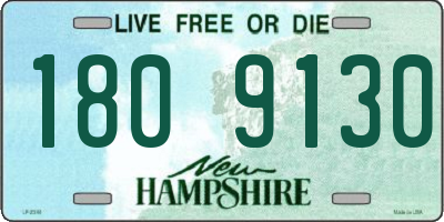 NH license plate 1809130