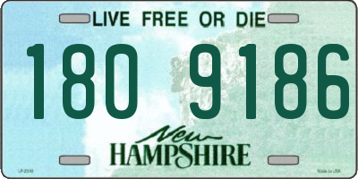 NH license plate 1809186