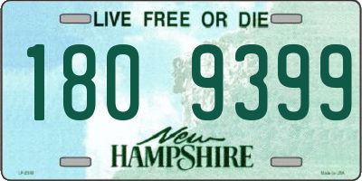 NH license plate 1809399