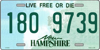 NH license plate 1809739