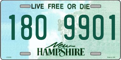 NH license plate 1809901