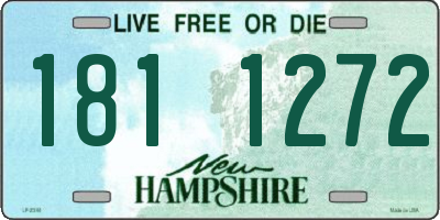 NH license plate 1811272