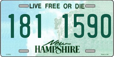 NH license plate 1811590