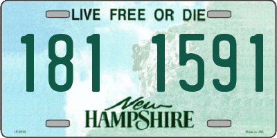 NH license plate 1811591