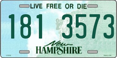 NH license plate 1813573