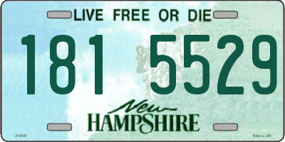 NH license plate 1815529