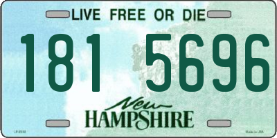 NH license plate 1815696