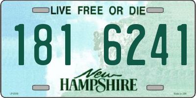 NH license plate 1816241