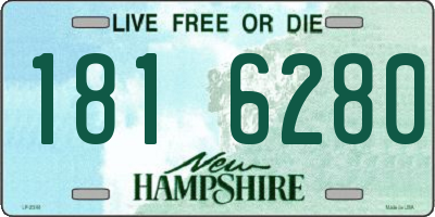NH license plate 1816280
