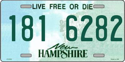NH license plate 1816282
