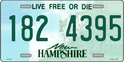 NH license plate 1824395