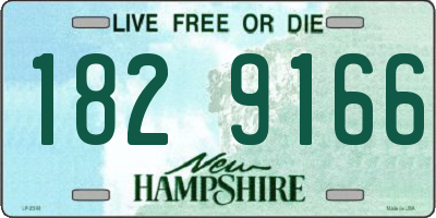 NH license plate 1829166