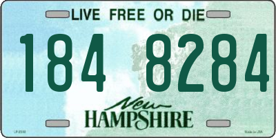 NH license plate 1848284