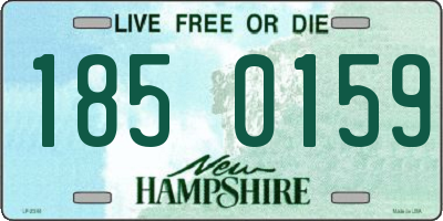 NH license plate 1850159