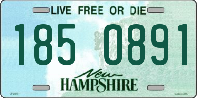 NH license plate 1850891