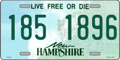 NH license plate 1851896