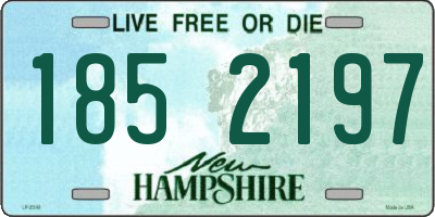 NH license plate 1852197