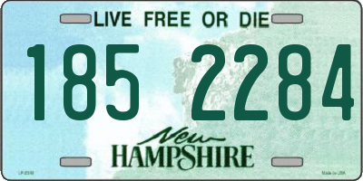 NH license plate 1852284