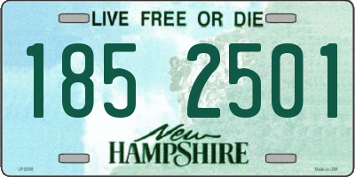NH license plate 1852501