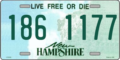 NH license plate 1861177