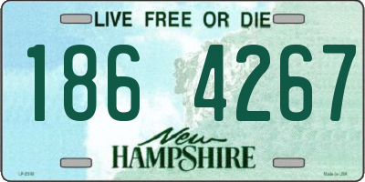 NH license plate 1864267