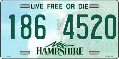 NH license plate 1864520