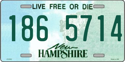 NH license plate 1865714