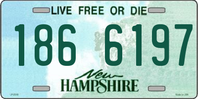 NH license plate 1866197