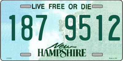 NH license plate 1879512
