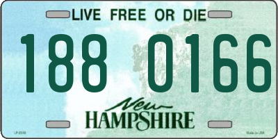 NH license plate 1880166