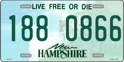 NH license plate 1880866