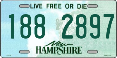 NH license plate 1882897