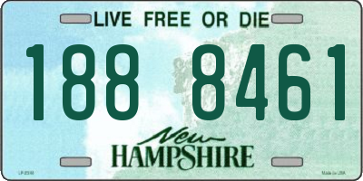 NH license plate 1888461