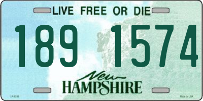 NH license plate 1891574