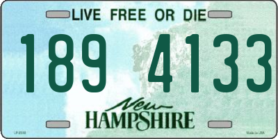 NH license plate 1894133