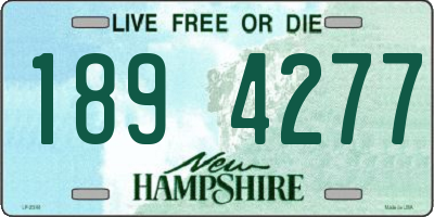 NH license plate 1894277