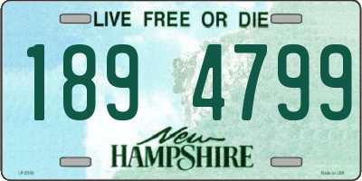 NH license plate 1894799