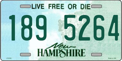 NH license plate 1895264