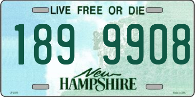 NH license plate 1899908