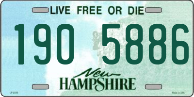 NH license plate 1905886