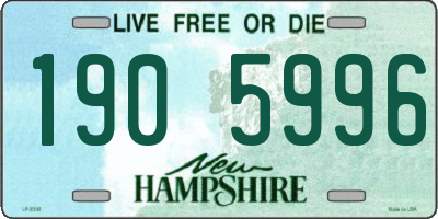 NH license plate 1905996