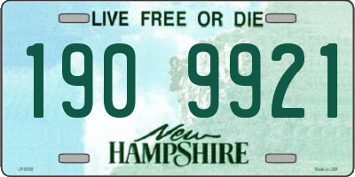 NH license plate 1909921
