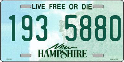NH license plate 1935880