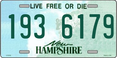 NH license plate 1936179