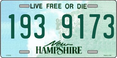 NH license plate 1939173