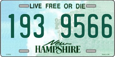 NH license plate 1939566